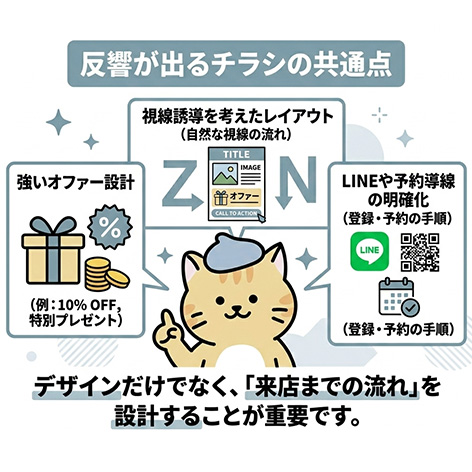 反響が出るチラシの共通点