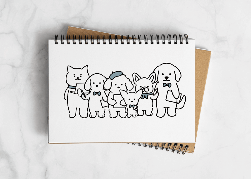 ペットリエ　公式キャラクター