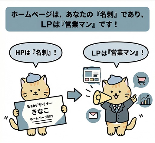 LPは営業マン