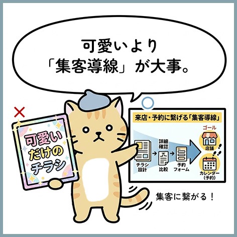 集客導線が大事