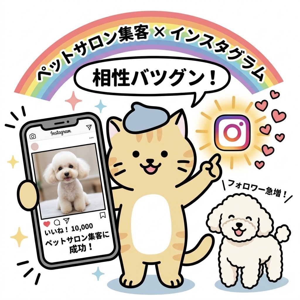 ペットサロンとインスタの相性がいい3つの理由