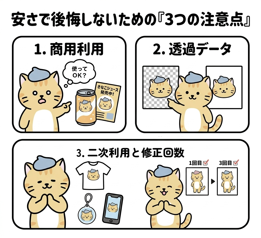 安さで後悔しないための「3つの注意点」