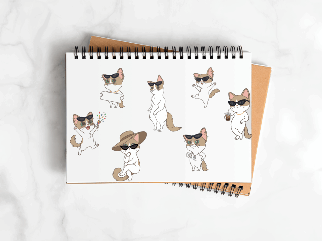 株式会社Best Createのイラスト(猫2)
